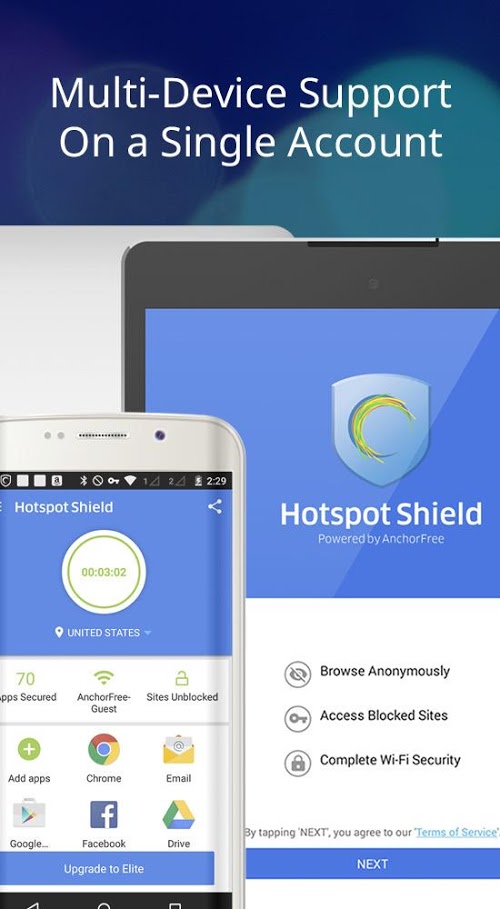 Hotspot shield android